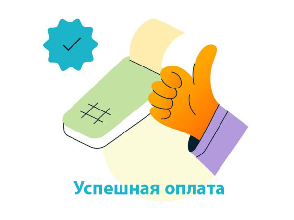 Значок успешной оплаты